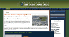 Desktop Screenshot of bonnercountyhistory.org